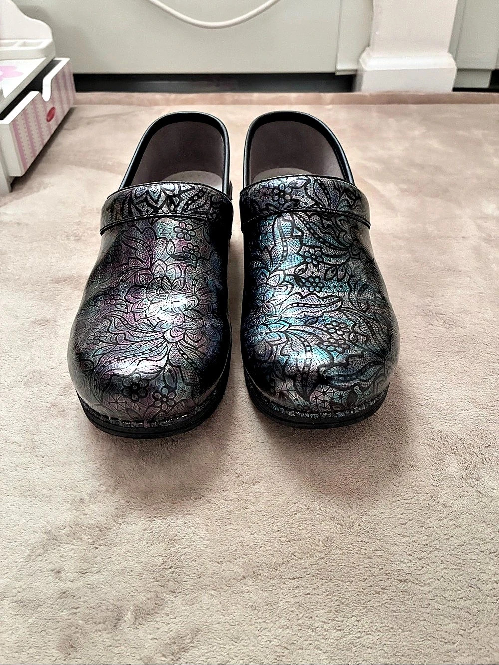 Dansko LT 2.0 Black Floral Professional